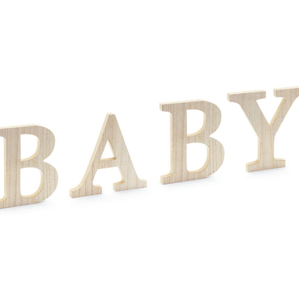 Houten Letters Baby