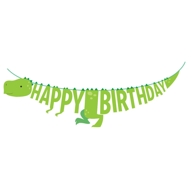 Dino Letterslinger Happy Birthday 1,7m