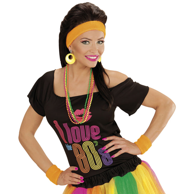 Neon Gele Oorbellen