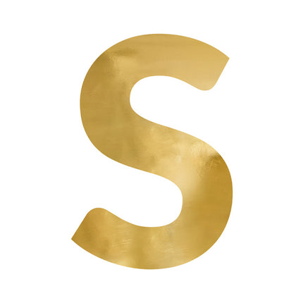 Spiegelletter S Goud 61cm