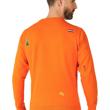 Oranje Holland Hup Trui Heren OppoSuits