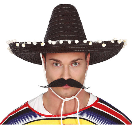 Sombrero Zwart 45cm