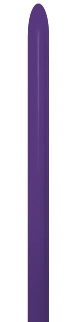 Modelleerballonnen Violet 2,5cm 152cm 50st