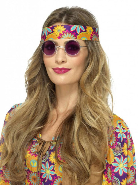 Hippie Bril Paars