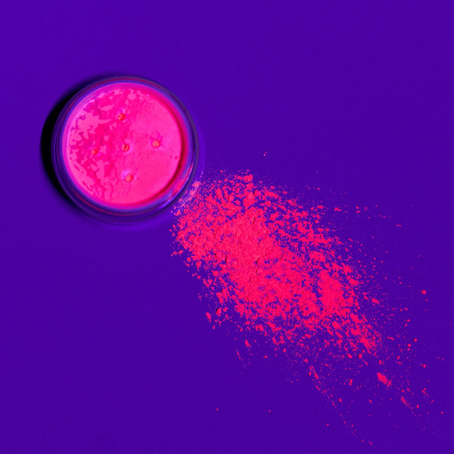 Moon Glow Neon UV Pigment Shakers Intense Red 5g