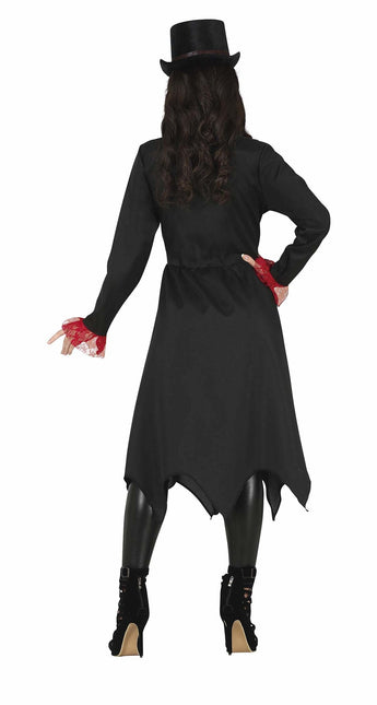 Gothic Halloween Kostuum Dames Rood