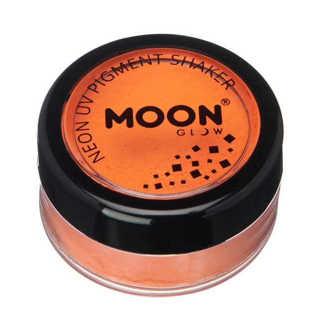 Moon Glow Neon UV Pigment Shakers Intense Orange 5g