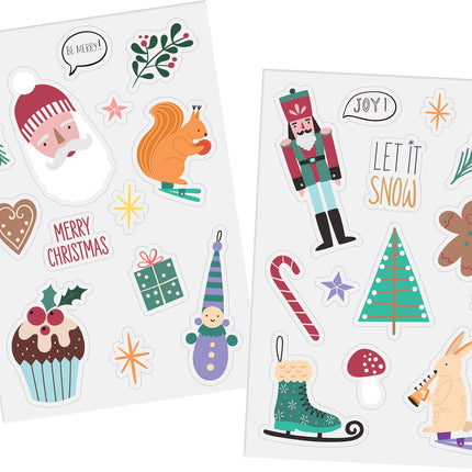 Kerst Raamsticker 27st