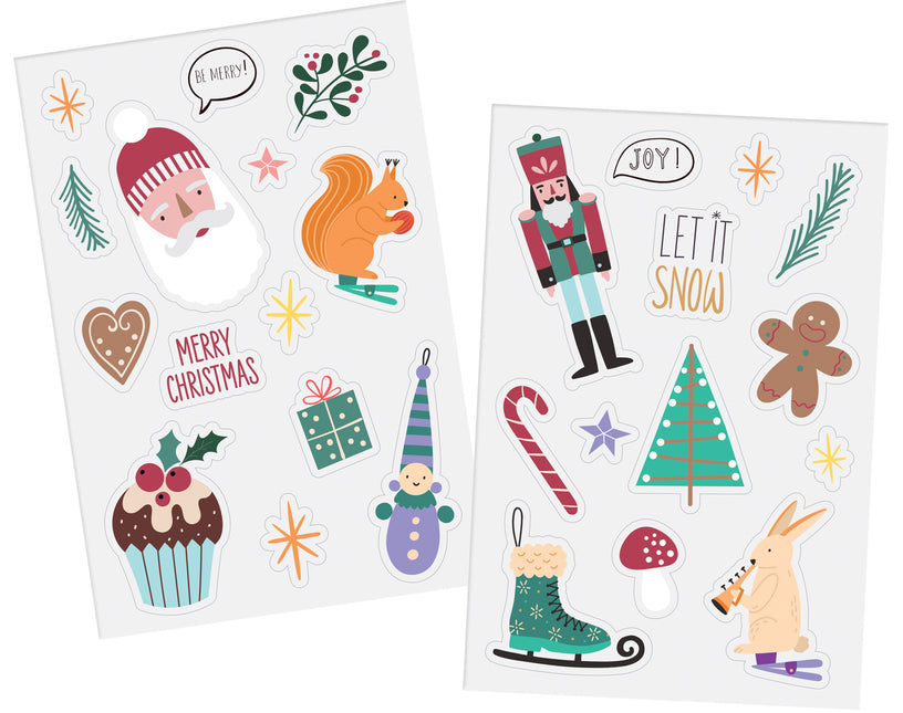 Kerst Raamsticker 27st