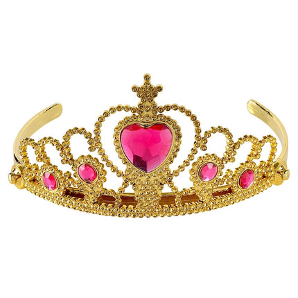 Goud Roze Tiara