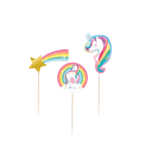 Unicorn Cocktailprikkers