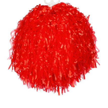 Rode Pompons Cheerleader