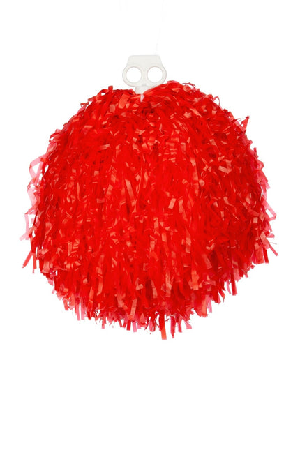 Rode Pompons Cheerleader