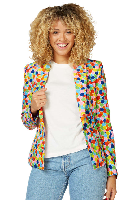 Feest Confetti Blazer Dames OppoSuits