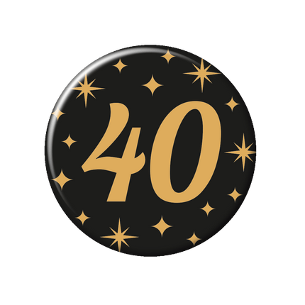 40 Jaar Button