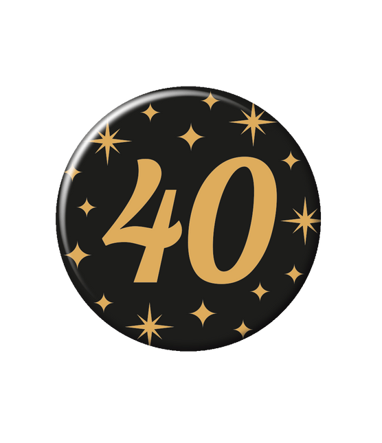 40 Jaar Button