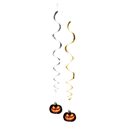 Halloween Hangdecoratie Pompoen 85cm 2st