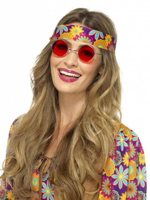 Hippie Bril Rood