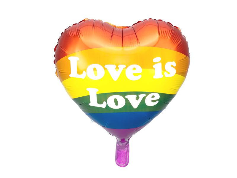 Helium Ballon Love Is Love Leeg 35cm