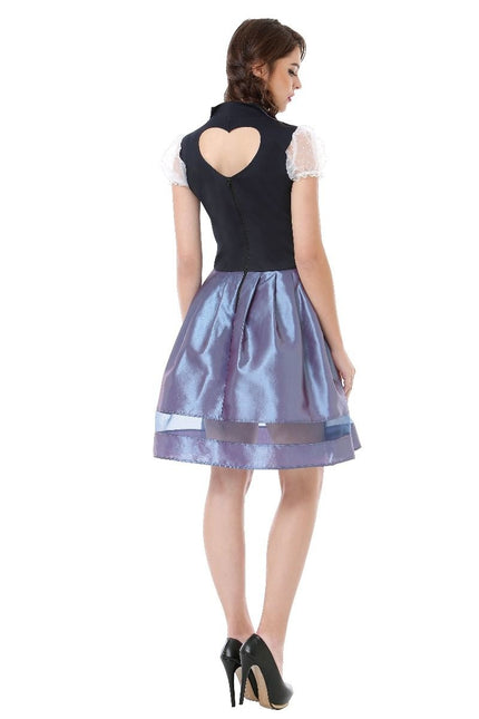 Dirndl Jurk Oktoberfest Rood Wit Blauw