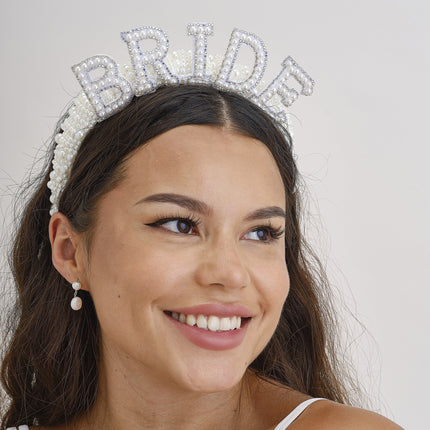 Bride Haarband Parels