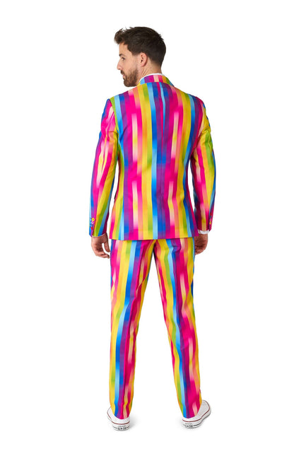 Regenboog Strepen Pak Heren OppoSuits