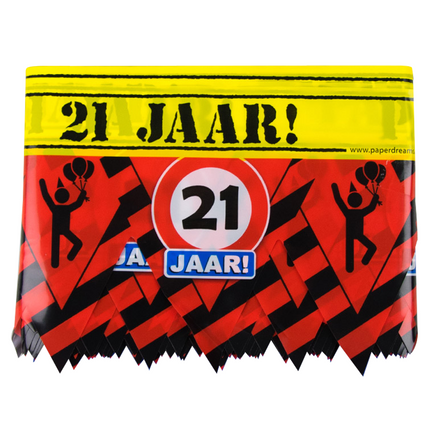 Afzetlint 21 Jaar 12m