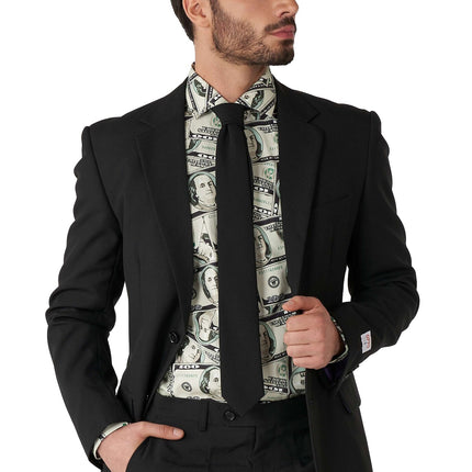 Dollar Geld Overhemd Heren OppoSuits