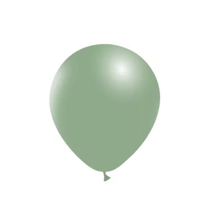 Groene Ballonnen Vintage 14cm 100st