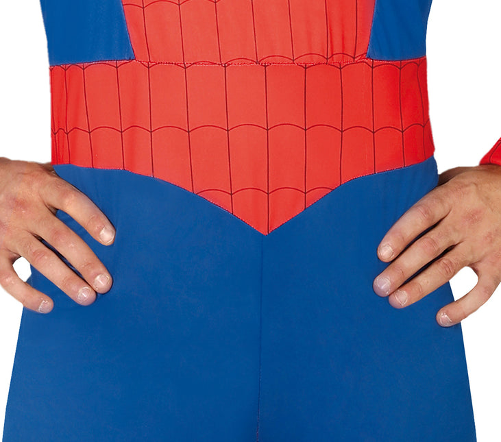 Spiderman Kostuum Rood Blauw Heren