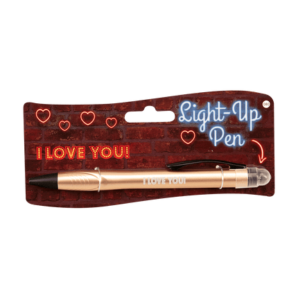 Light Up Pen I Love You 15cm