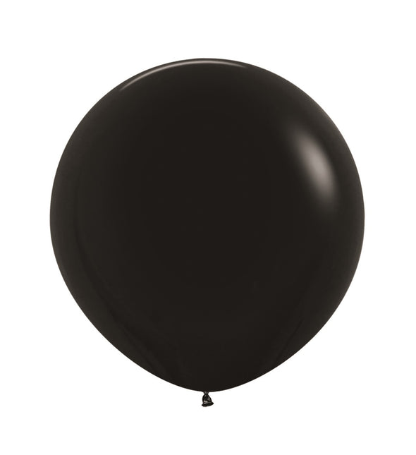 Ballonnen Black 61cm 10st