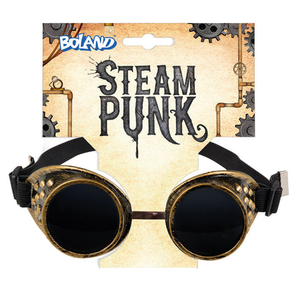 Zwarte Bril Steampunk