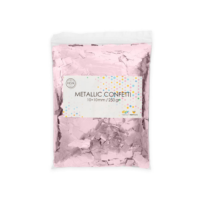 Confetti Vierkant Rose Goud 10mm