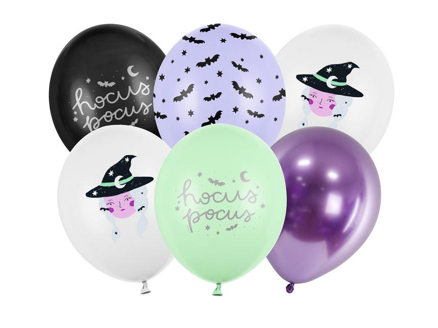 Halloween Ballonnen Hocus Pocus 30cm 50st