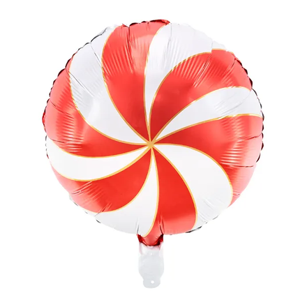 Helium Ballon Candy Rood Leeg 35cm