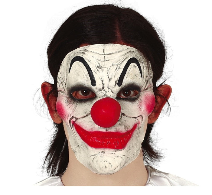 Halloween Half Masker Clown