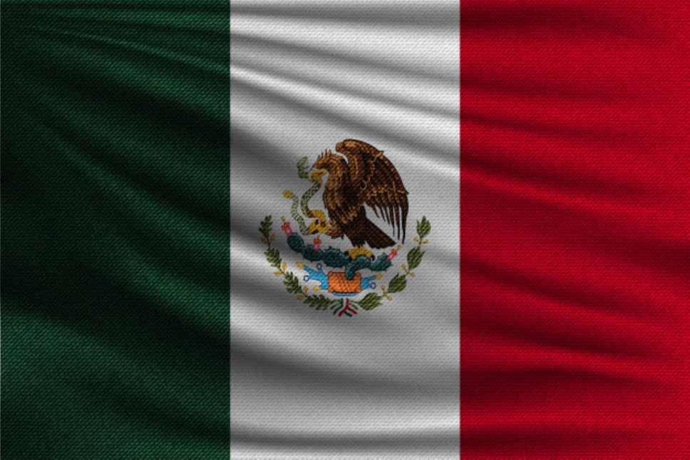 Vlag Mexico 150cm