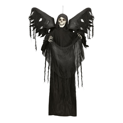 Halloween Hangdecoratie Skelet Met Licht En Geluid 1,6m