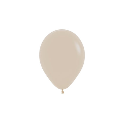 Ballonnen White Sand 12cm 50st