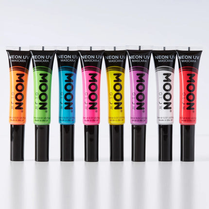 Moon Glow Neon UV Mascara Intense Pink 15ml