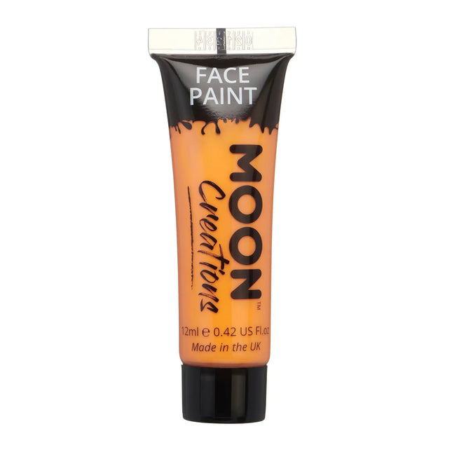 Moon Creations Face Paint Orange 12ml