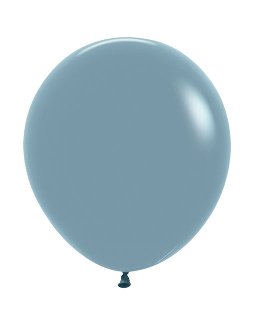 Ballonnen Pastel Dusk Blue 45cm 25st