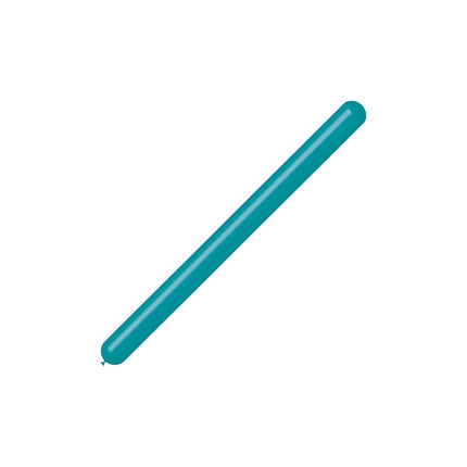 Turquoise Modelleerballonnen 7,5cm 150cm 100st