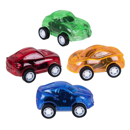 Uitdeelcadeautjes Auto'S 3cm 4st