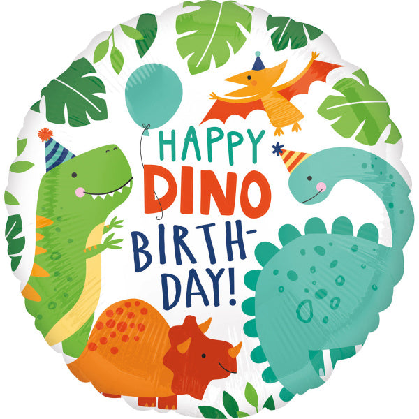 Dino Helium Ballon Leeg 45cm