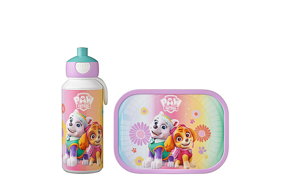 Lunchset Drinkfles+Lunchbox Paw Patrol Girls