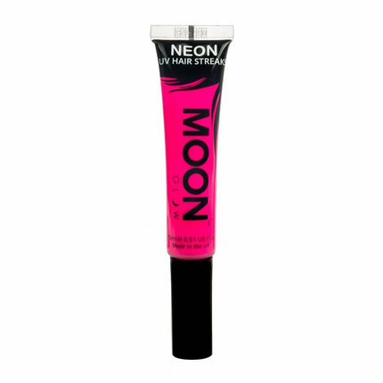 Moon Glow Neon UV Hair Streaks Intense Pink