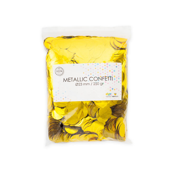 Gouden Confetti Metallic 250gr