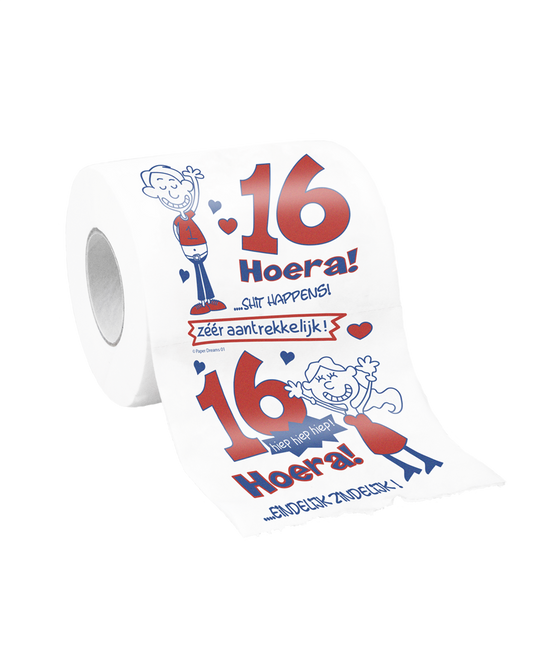 Toiletpapier 16 Jaar